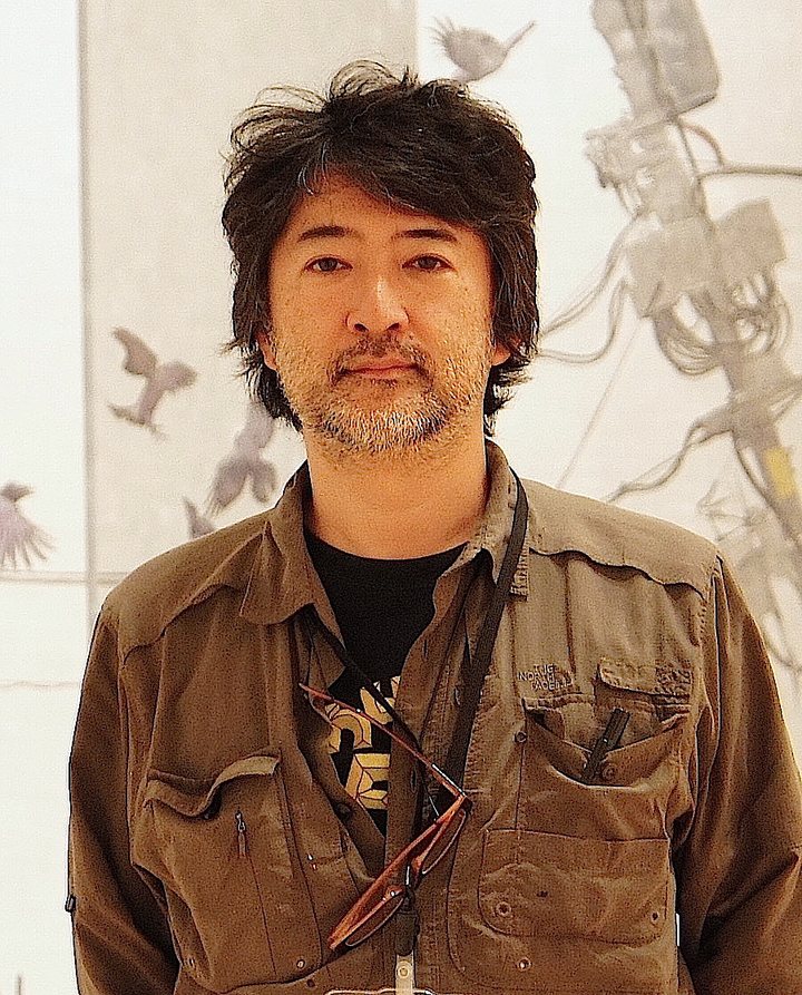 AIDA Makoto at the Mori Art Museum, Tokyo, November 2012